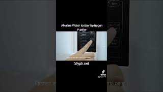 Alkaline Water Ionizer hydrogen Purifier.      www.slyph.net. #foryou #tech #waterpurifier
