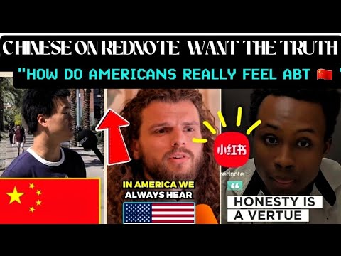 CHINESE WANTS AN HONEST ANSWER FROM AMERICANS|| HOW DO YOU FEEL ABOUT CHINA 🇨🇳 || REDNOTE DISCOVERY