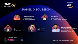 Panel Discussion: Cloud & Digital for SMEs | SME on Cloud Leadership Yatra- Tamil Nadu