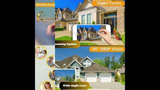 Smart WiFi Video Doorbell | Calling Ring Door Bell Wireless | Two-Way Audio