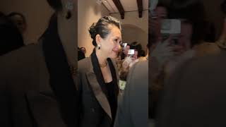 章子怡出席GUCCl活动现场#Zhang Ziyi attended the GUCCl event site