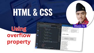[3.9] Using overflow property - CSS Intermediate - HTML & CSS 101 - Dhanu Sir