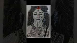 Durga Maa Sketch🙏🏻📿 #durgamata #navratri #maa #maakali #trending