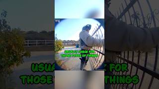 California Cop Made One Hilarious Mistake - Caught on Ring Doorbell Camera 😂 #shorts