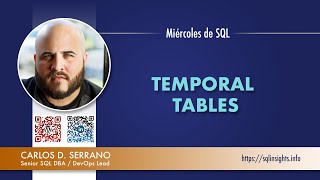 Miercoles de SQL | Temporal Tables