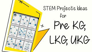 Shape Identification STEM Activity FOR Toddlers | Fine Motor Activity  | LKG , UKG Activity