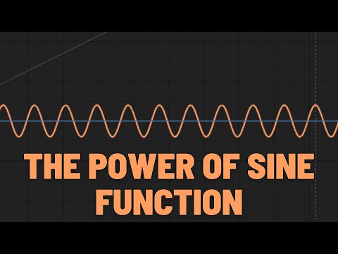 The Power of Sine Function and Noise in Animation ft. Blender