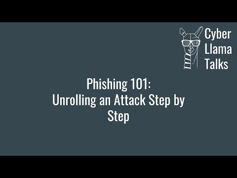 Phishing 101: Unrolling an Attack Step by Step