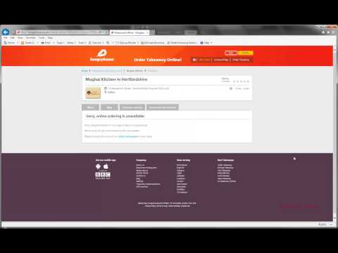 Unethical SEO Practice by Hungryhouse.CO.UK