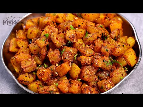 Easy & Tasty Potato Fry/ Aloo Fry/ Potato Fry Recipe