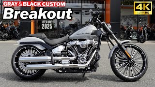グレー＆ブラック‼️ブレイクアウトカスタム‼️2024 Breakout 117#harleydavidson  #ハーレーダビッドソン#ブレイクアウト