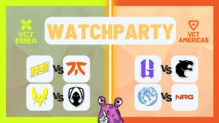 NAVI vs FNC & VIT vs TH | VCT EMEA Stage 2 || 2G vs FUR & LEV vs NRG | VCT Americas Stage 2