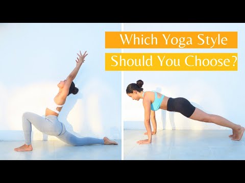 Which yoga style should you choose? 4 different yoga styles
