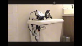 The Lego Mindstorms NXT Toilet Flushing Robot