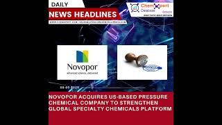 Novopor acquires US-based Chemical Company to strengthen global specialty chemicals platform