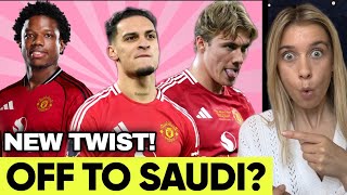Goodbye Antony & Malacia? Saudi Ready Double Bid For Man Utd Stars If They Approve Move!
