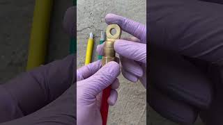 Electric work tips and tips ⚡⚡👍 #wirecable #electrician #shorts