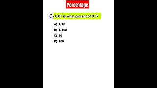 #percentage#mathsmcq#ytshorts#mathsshorts