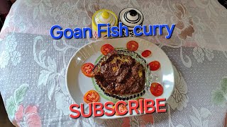 Goan fish curry a very very tasty fish recipe tastes good with any rice item .#subscribe #uniquedish