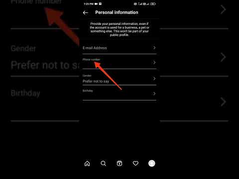instagram account number change settings