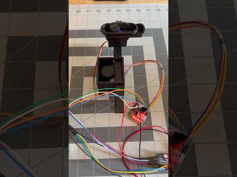 Rack & pinion config for moving my film #tech #3dprinting #raspberrypi #arduino #sports #technology