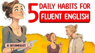 English Podcast For Learning English | 🔥 Top 5 Daily Habits Improve Your English Fluency