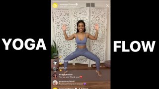 Phyllicia Bonanno Yoga Flow - No equipment needed, at home, IG live workout