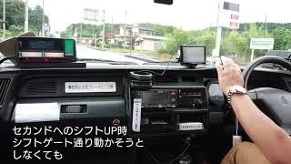 コラムMT走行動画(E-YXS10)