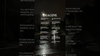 Imagine... #imagine #instabook #booktube #scenario