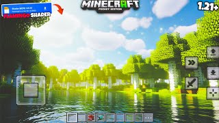 MCPE 1.21+ Best Shader For Android | RTX vs Original Graphics | DRIFT GAMER