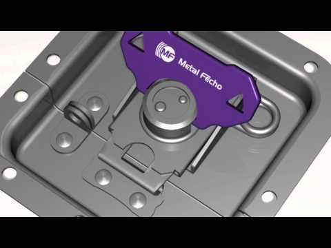 Metal Fecho  - Apresentação de produto modelado e animado em HD