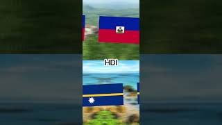 Nauru VS Haiti #shots #comparison #nauru #haiti