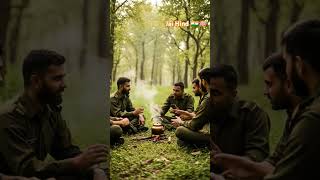 Indian Army Soldiers Making Tea in Jungle 🍵🇮🇳.#IndianArmy #TeaTime