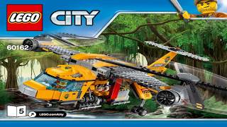 LEGO City Jungle Explorers 2017 JUNGLE AIR DROP HELICOPTER 60162 #5