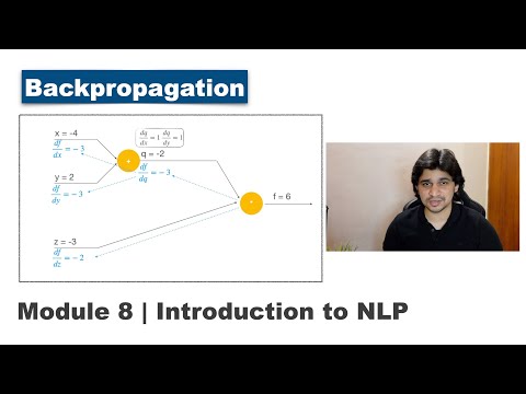 Backpropagation basics for Natural Language Processing | Module 8 - Intro to NLP