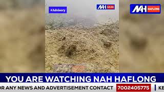 Heavy LandSlide in Laisong | Hangrum road in Dima Hasao. Many House damaged. Travel Alert ⚠️