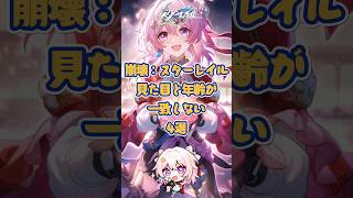 【崩スタ】見た目と年齢が一致しないキャラ5選＃崩壊スターレイル＃ギャラガー＃フォフォ＃三月なのか