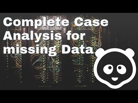 Complete case analysis in python |  How to get rid of missing data in Python