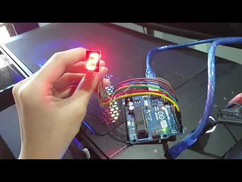 Arduino 7 segment - 0 to 9 blink
