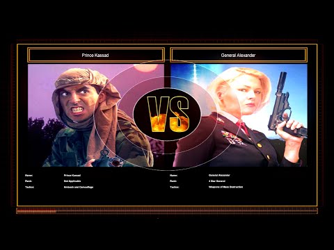 CnC Generals ZH Shockwave - Stealth General Vs Super Weapons General Challenge