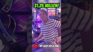 Bro just won $1.25 MILLION DOLLARS on this slot machine #shorts #slots #jackpot