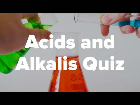 Acids and Alkalis Quiz