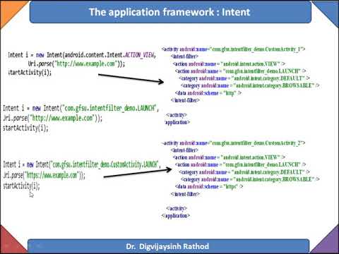 [Video 05] Android Security Intent filter