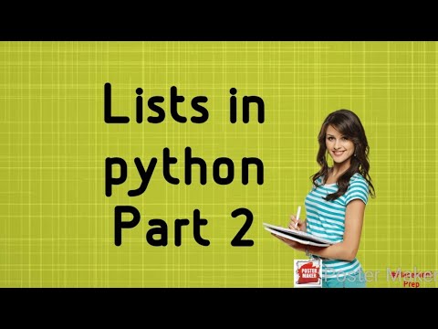 Add elements into a List | Python list part 2 | Tutorial 11|@placementprep833