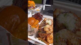 Best Hood Meal in LA 🤤 #foodie #foodvlog #foodshorts #losangeles #restaurant #food #eating #mukbang