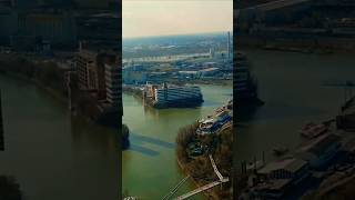 Super Veiw from Rhein Tower (Rheinturm) in Düsseldorf Germany🇩🇪#germany #düsseldorf #rheintrum