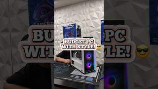 Budget PC with style! 😎 #budget #pcbuild #pcgaming #techvideo #pcgamer