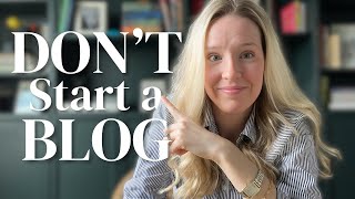 Don’t Start a Blog. Do THIS Instead (More Money, Better Results!)