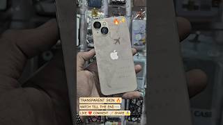 TRANSPARENT SKIN 🔥✨ #youtubevideos #youtubechannel #technology #techlife #transformation