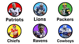 Every NFL Team's GOAT Explained in 28 Minutes
